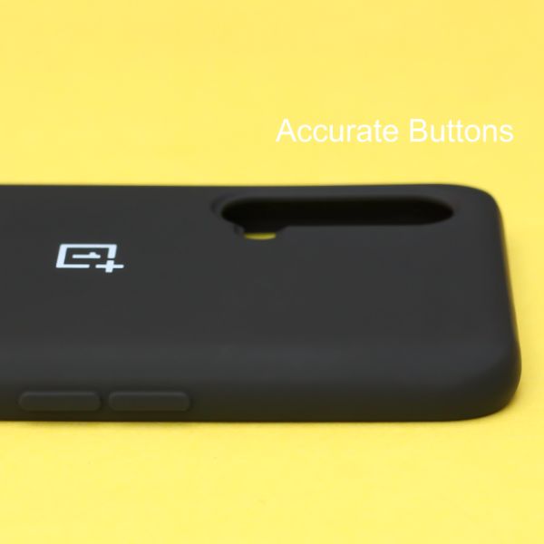 Black Original Silicone case for Oneplus Nord CE