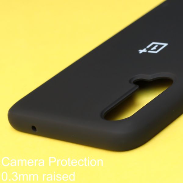 Black Original Silicone case for Oneplus Nord CE
