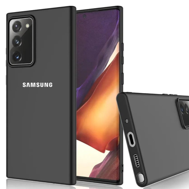 Black Original Silicone case for Samsung Note 20