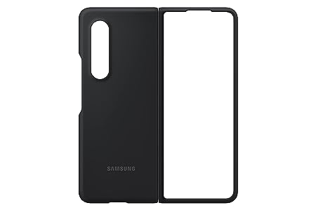 Black Original Silicone case for Samsung Z Fold 5G