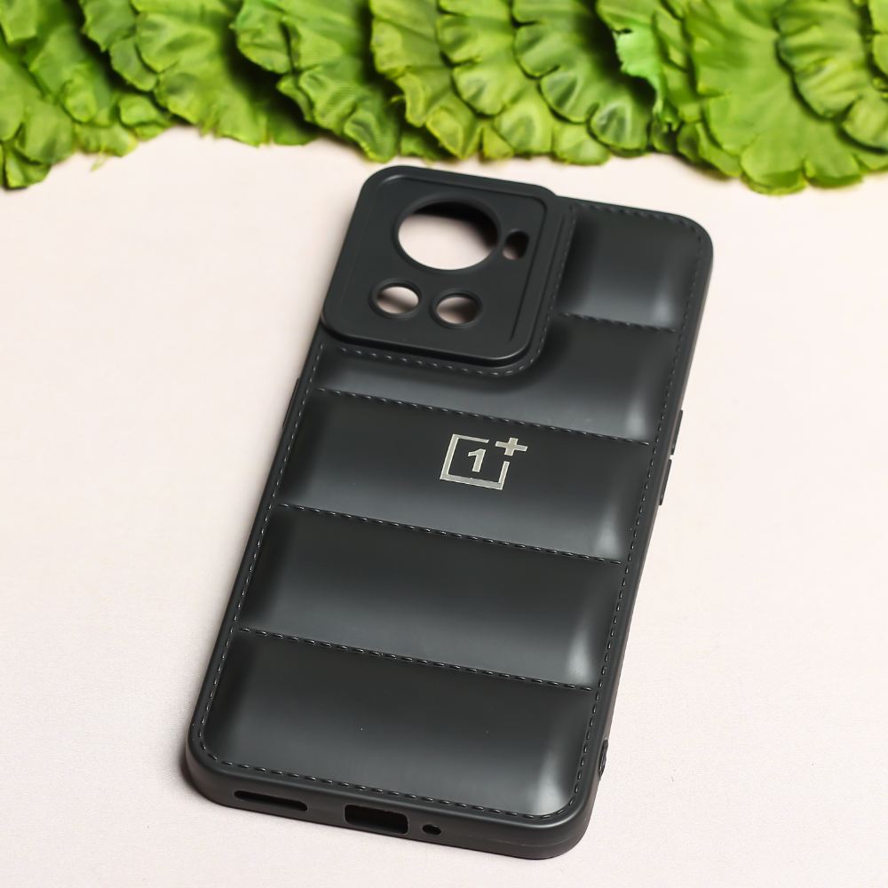 Black Puffon silicone case for Oneplus 10R