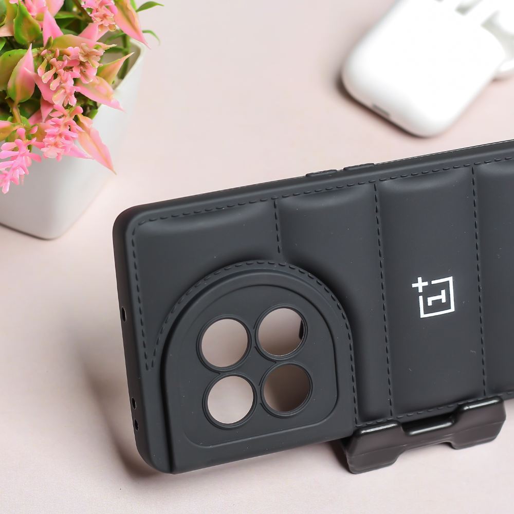 Black Puffon silicone case for Oneplus 11R