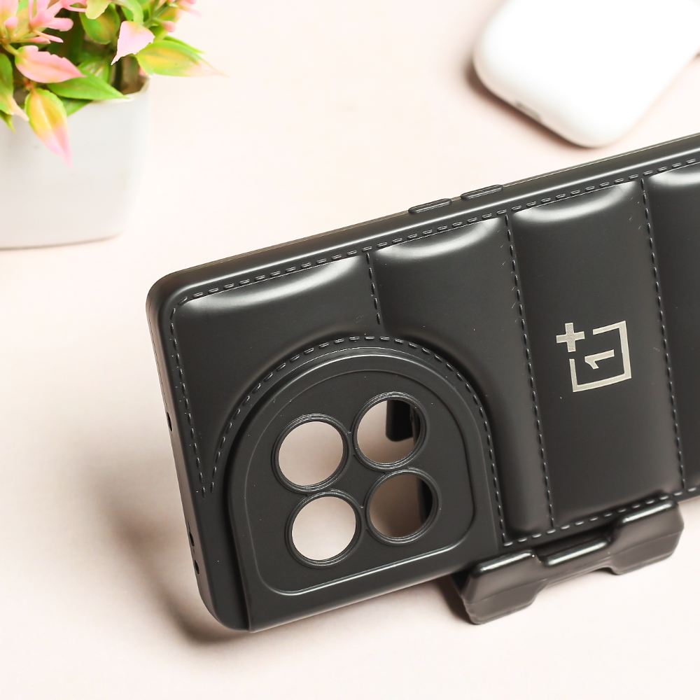 Black Puffon silicone case for Oneplus 11
