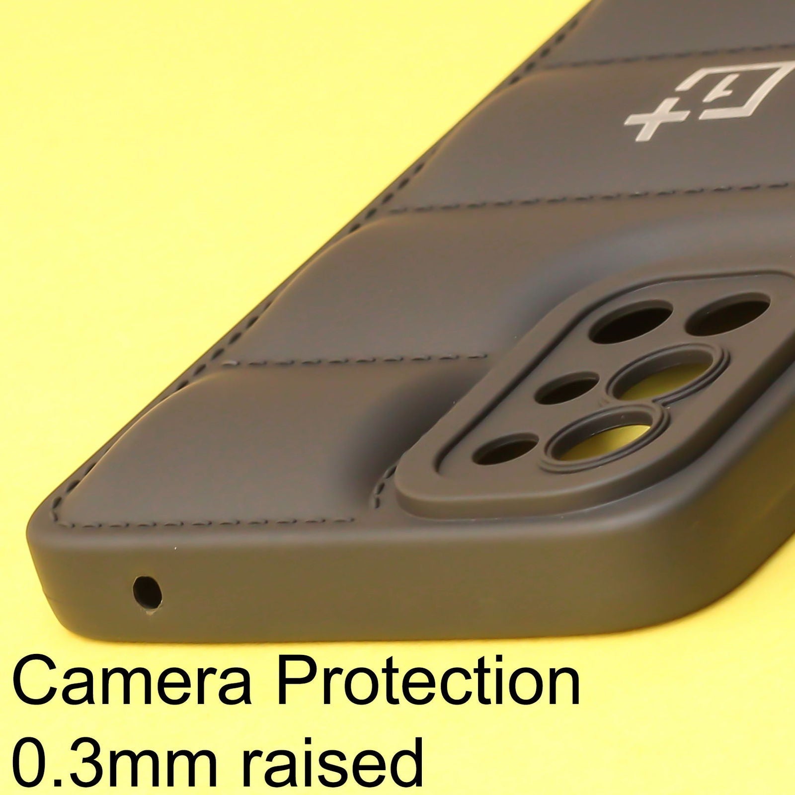 Black Puffon silicone case for Oneplus 9r