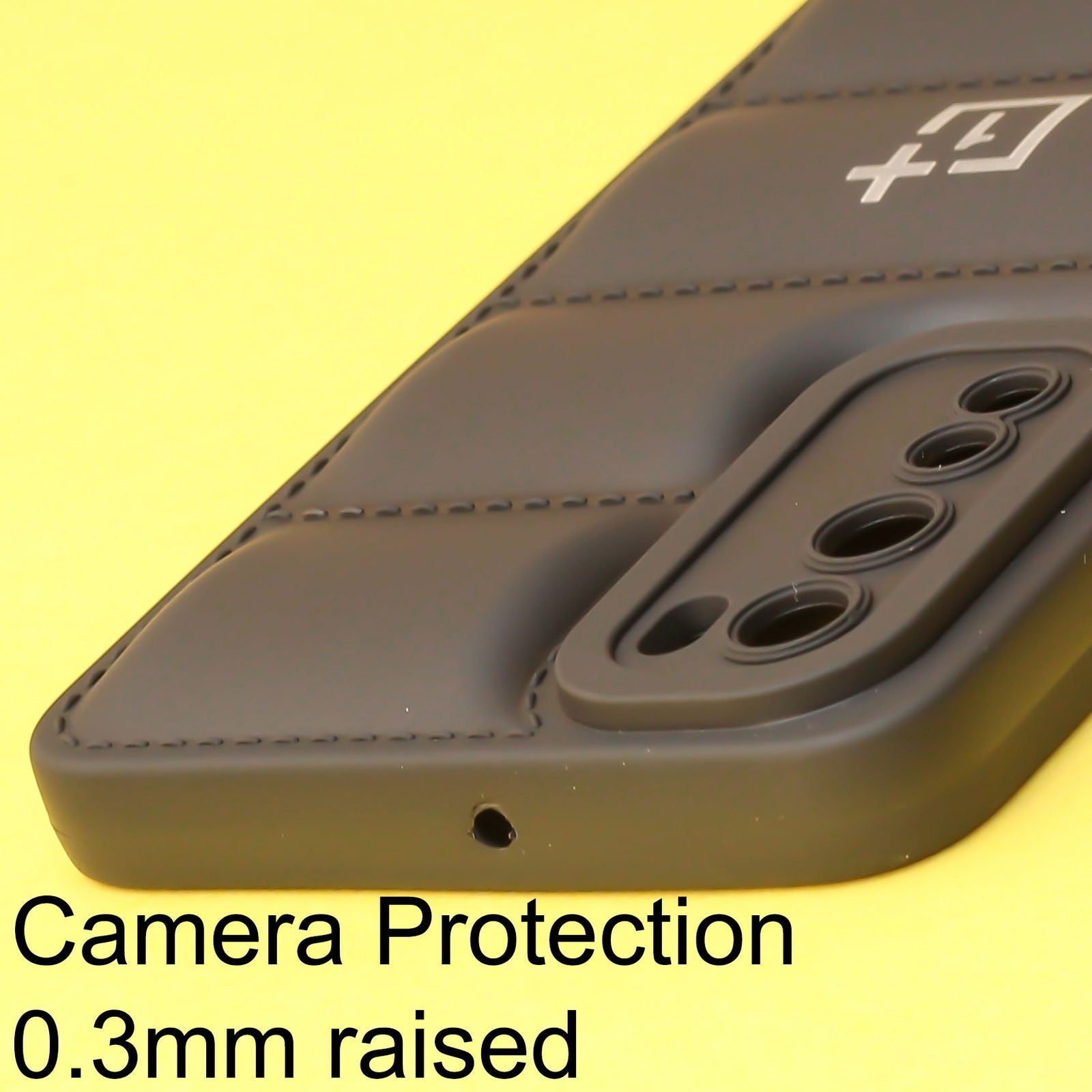 Black Puffon silicone case for Oneplus Nord