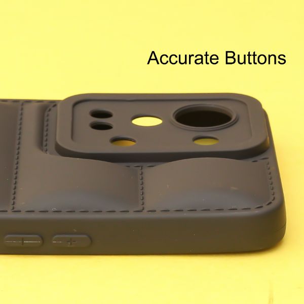 Black Puffon silicone case for Oneplus Nord 2T