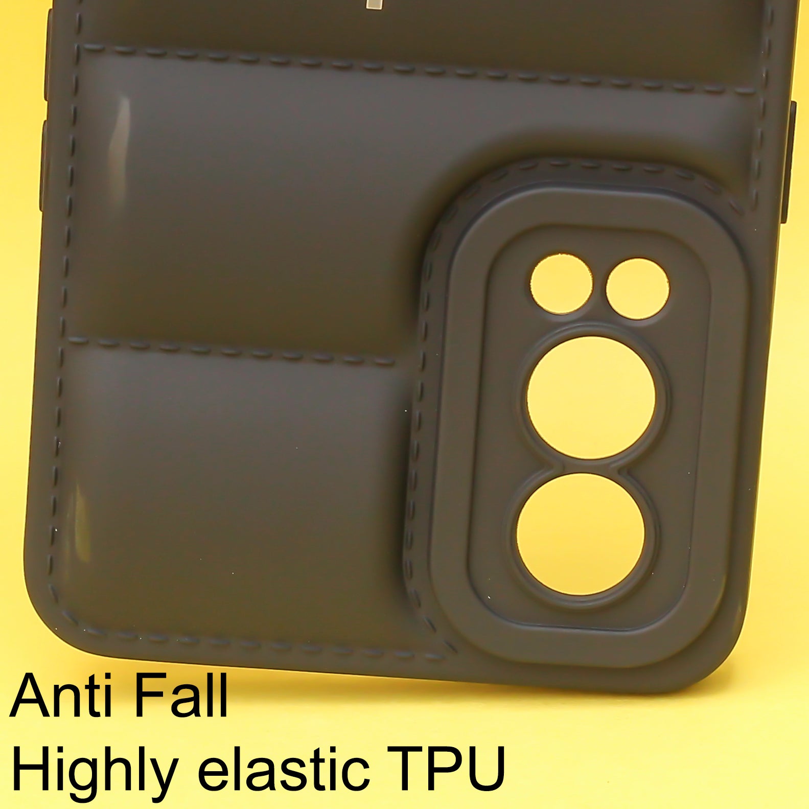 Black Puffon silicone case for Oneplus Nord 2