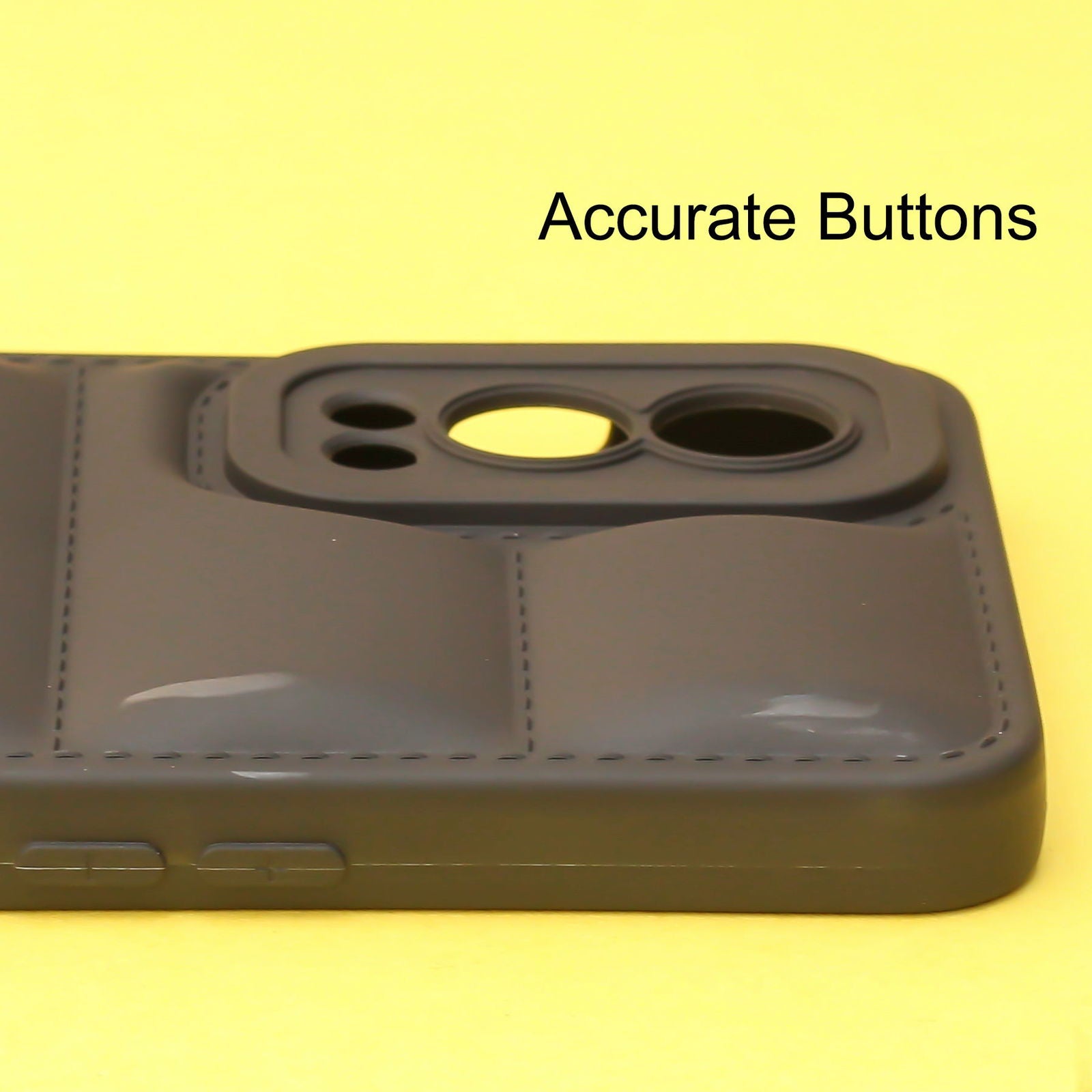 Black Puffon silicone case for Oneplus Nord 2