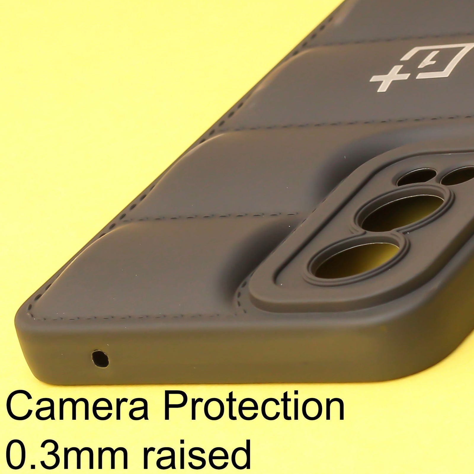 Black Puffon silicone case for Oneplus Nord 2