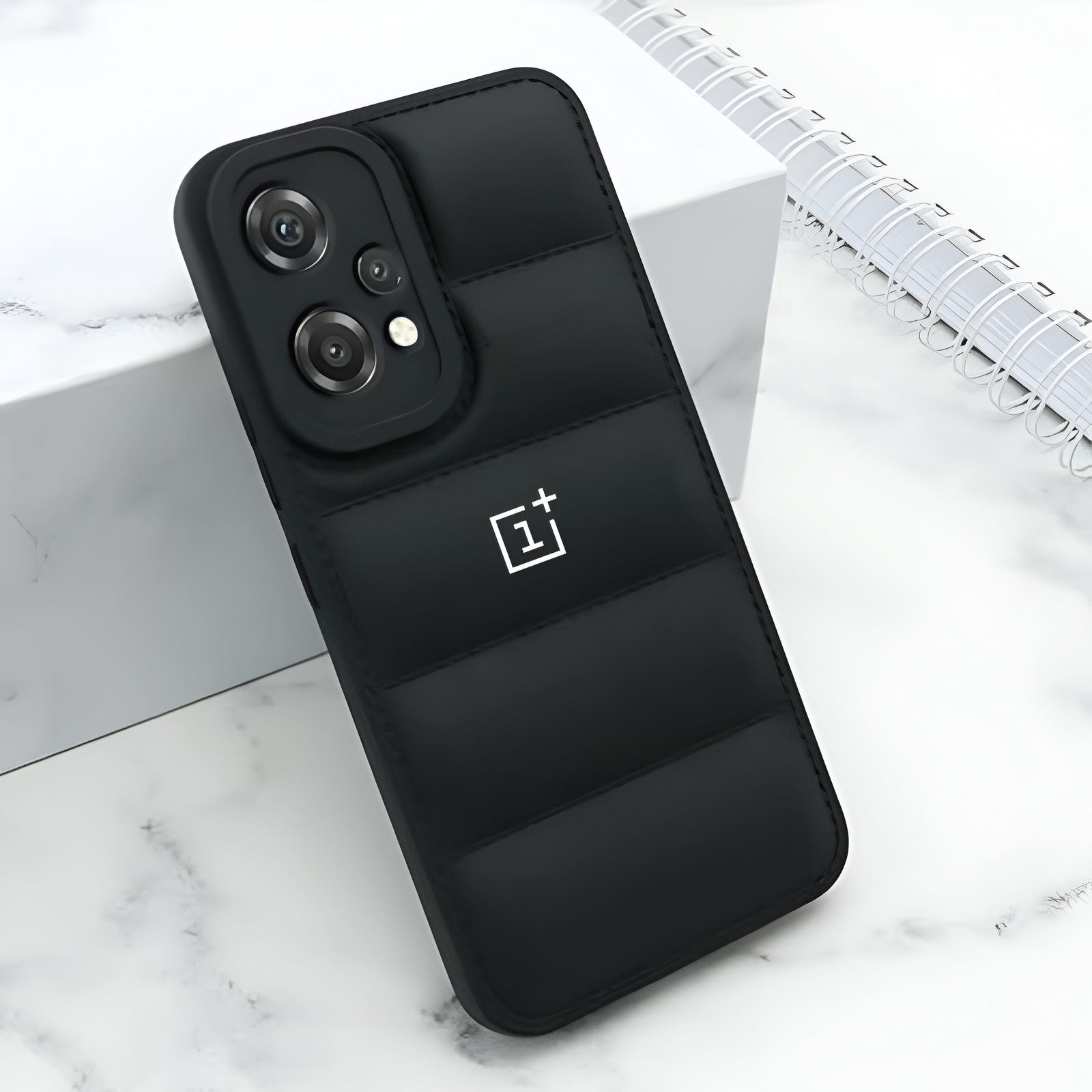 Black Puffon silicone case for Oneplus Nord CE 2 Lite