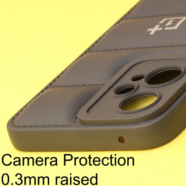 Black Puffon silicone case for Oneplus Nord CE 2 Lite