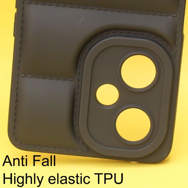 Black Puffon silicone case for Oneplus Nord CE 3 Lite 5G