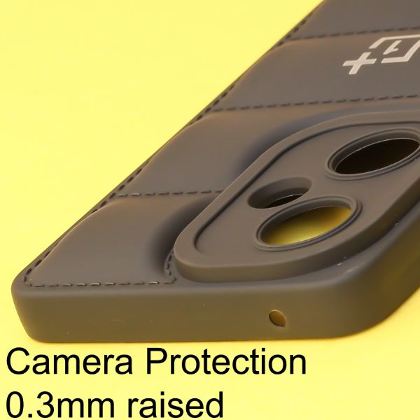 Black Puffon silicone case for Oneplus Nord CE 3 Lite 5G