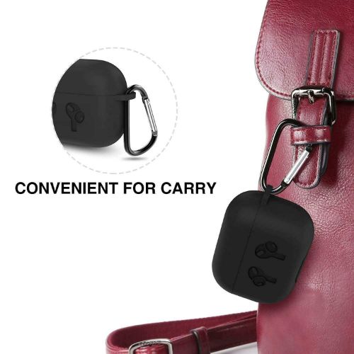 Black Silicone Case For Apple Airpods Pro 2