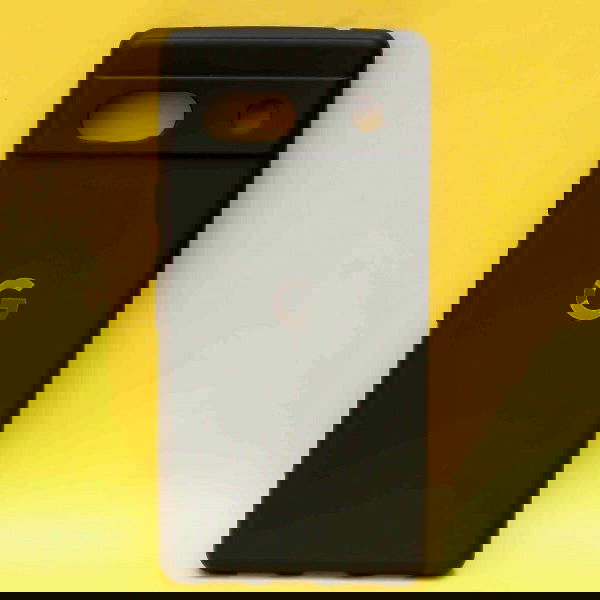 Black Silicone Case for Google Pixel 7A