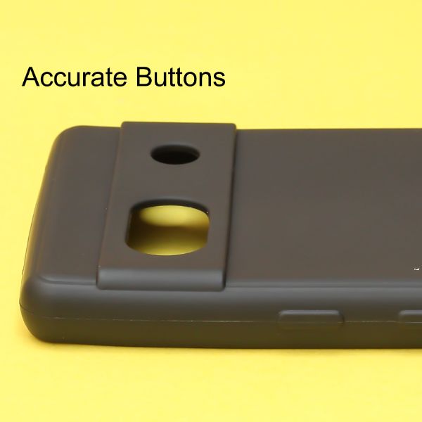 Black Silicone Case for Google Pixel 7