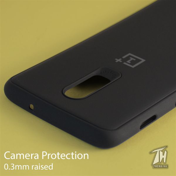 Black Silicone Case for Oneplus 7