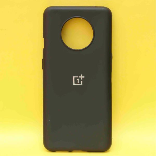 Black Silicone Case for Oneplus 7t