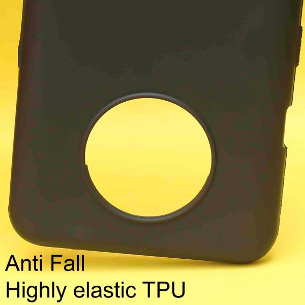 Black Silicone Case for Oneplus 7t