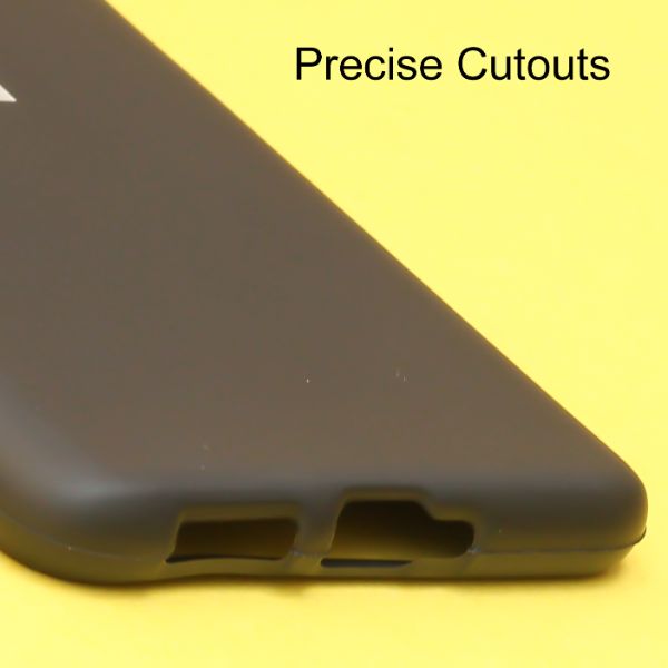 Black Silicone Case for Oneplus 7t