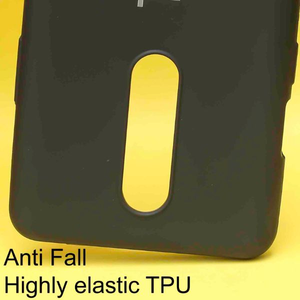 Black Silicone Case for Oneplus 8