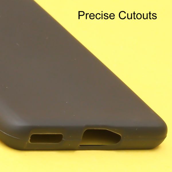 Black Silicone Case for Oneplus 8