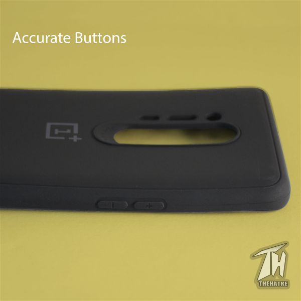 Black Silicone Case for Oneplus 8 pro
