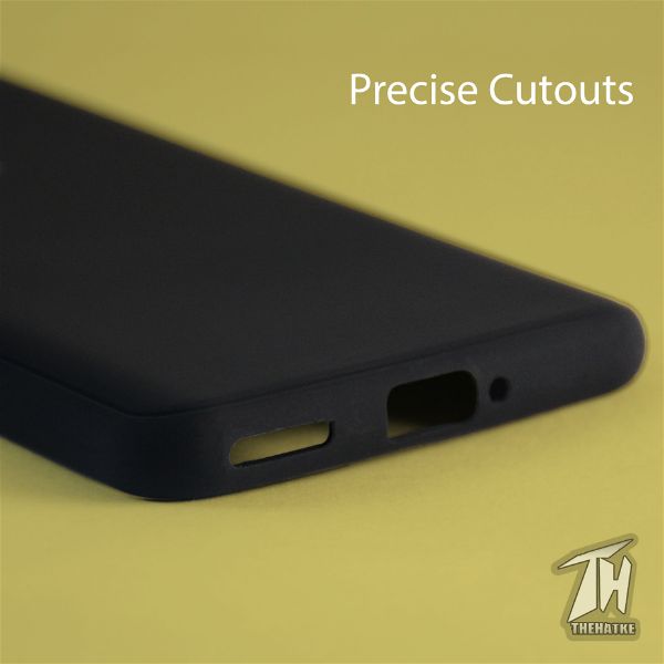 Black Silicone Case for Oneplus 9