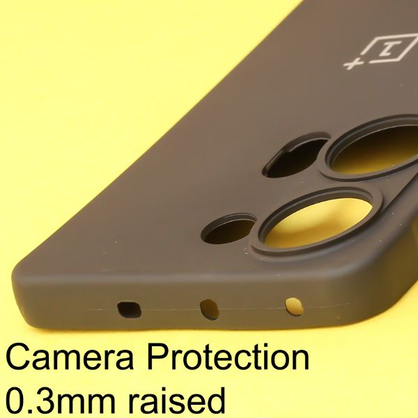 Black Silicone Case for Oneplus Nord 3