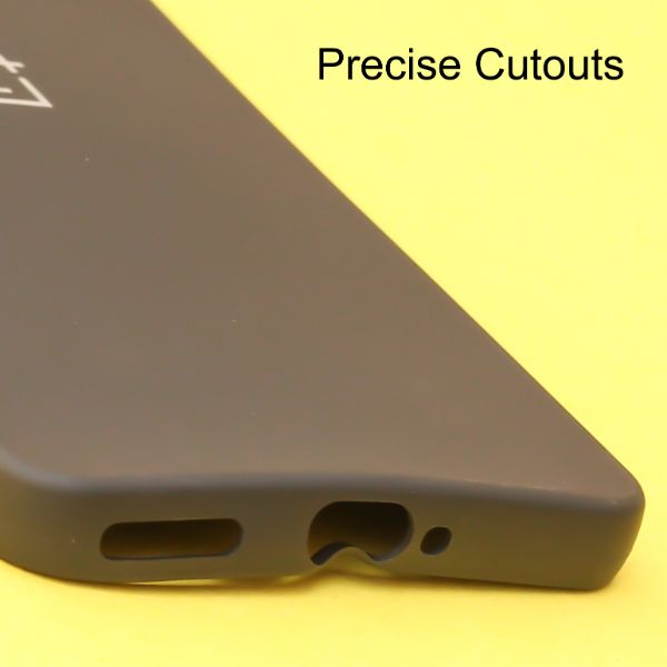 Black Silicone Case for Oneplus Nord 3