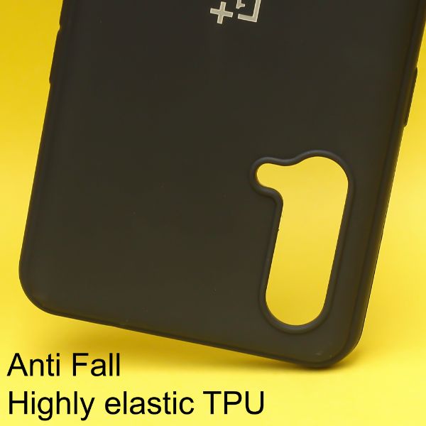 Black Silicone Case for Oneplus Nord CE