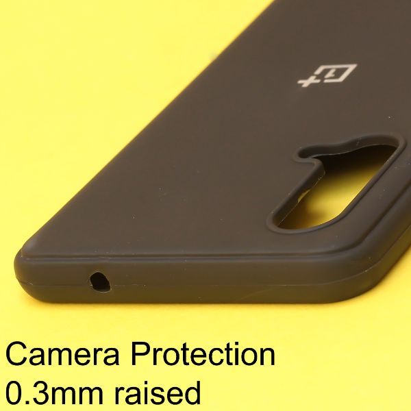 Black Silicone Case for Oneplus Nord CE