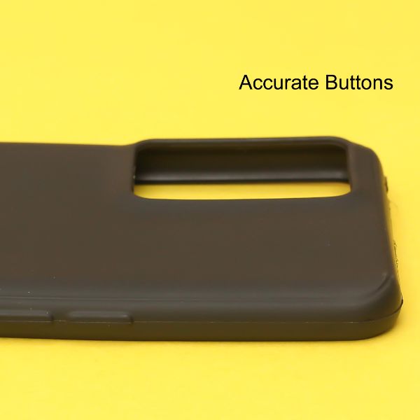 Black Silicone Case for Oneplus Nord CE 2