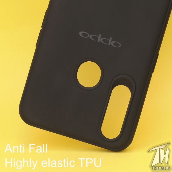 Black Silicone Case for Oppo A31