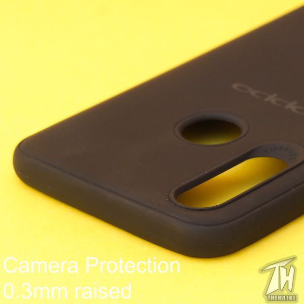 Black Silicone Case for Oppo A31