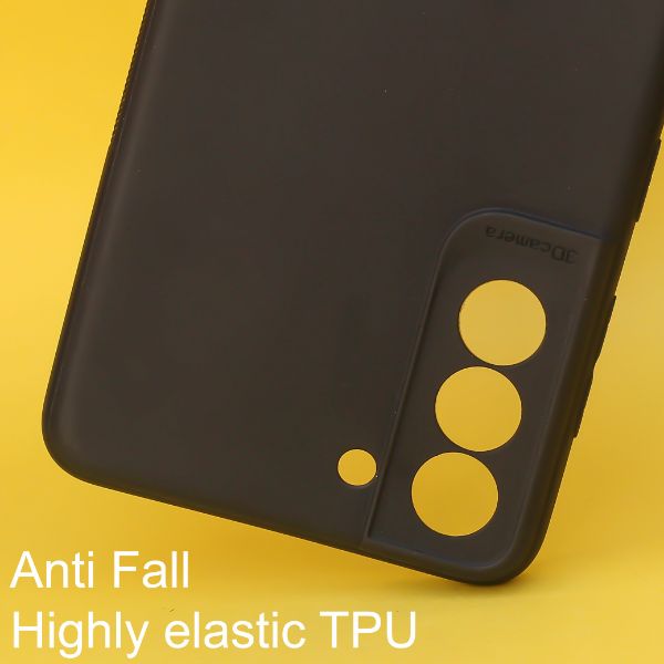 Black Silicone Case for Samsung S21 FE