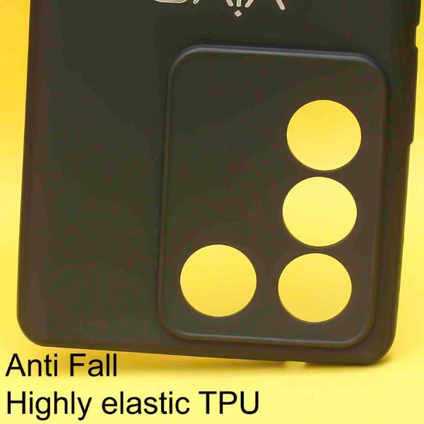 Black Silicone Case for Vivo V27 5G