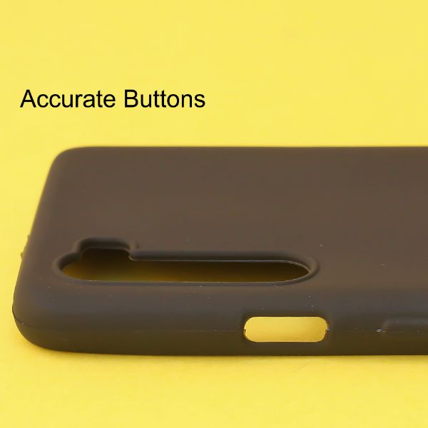 Black Silicone case for Oneplus Nord