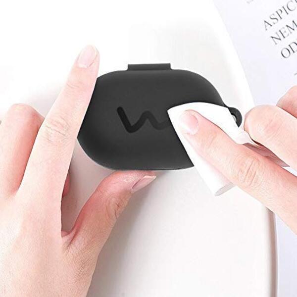 Black Silicone case for Oppo Enco W11