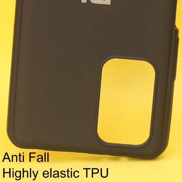 Black Silicone  case for Redmi note 11