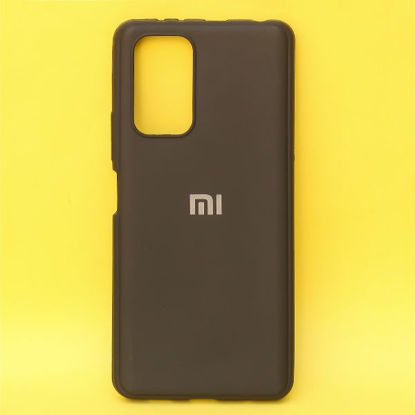 Black Silicone  case for Redmi note 10 Pro Max