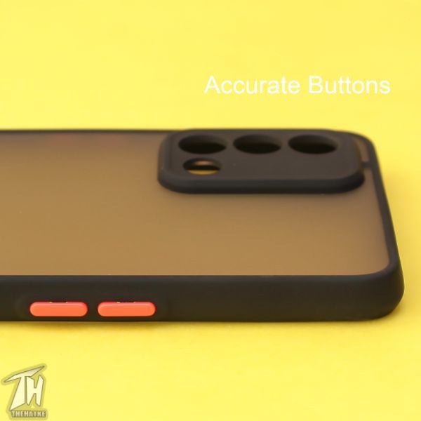 Black Smoke Camera Safe Silicone case for Oppo F19