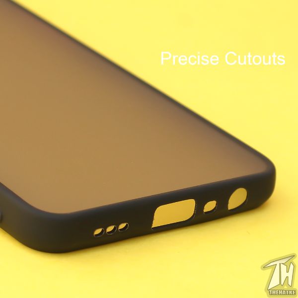 Black Smoke Camera Safe Silicone case for Oppo F19