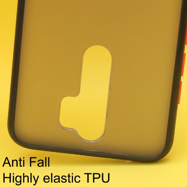 Black Smoke Camera Silicone Safe case for Redmi Note 8 Pro