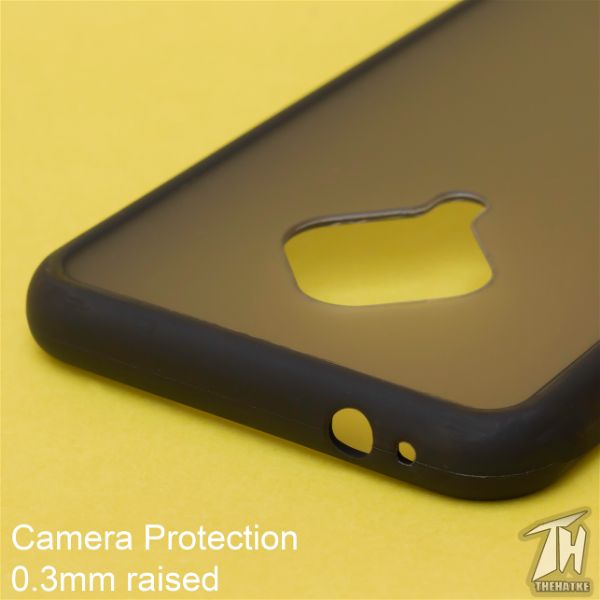 Black Smoke Silicone Safe case for Vivo S1 pro