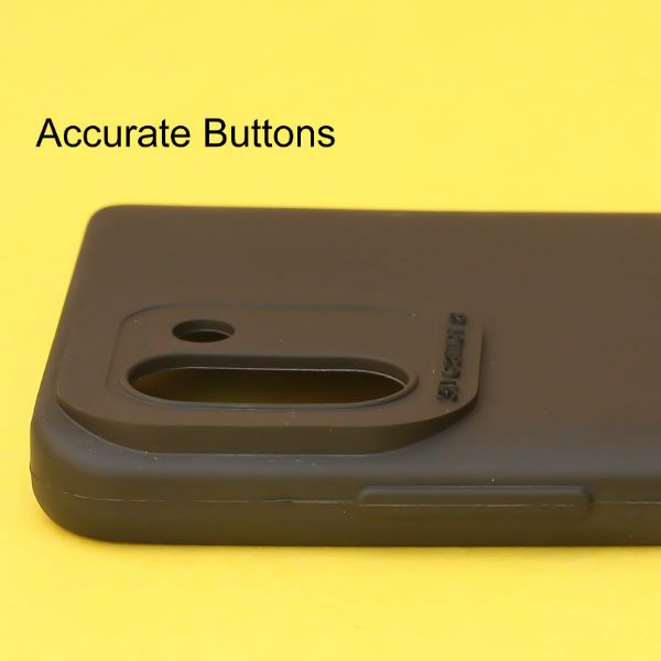 Black Spazy Silicone Case for Infinix Hot 11