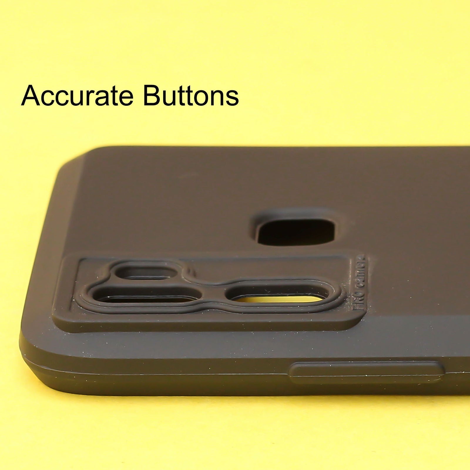 Black Spazy Silicone Case for Infinix Hot 9