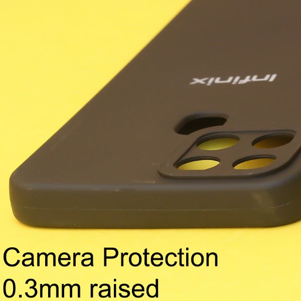 Black Spazy Silicone Case for Infinix Smart 6