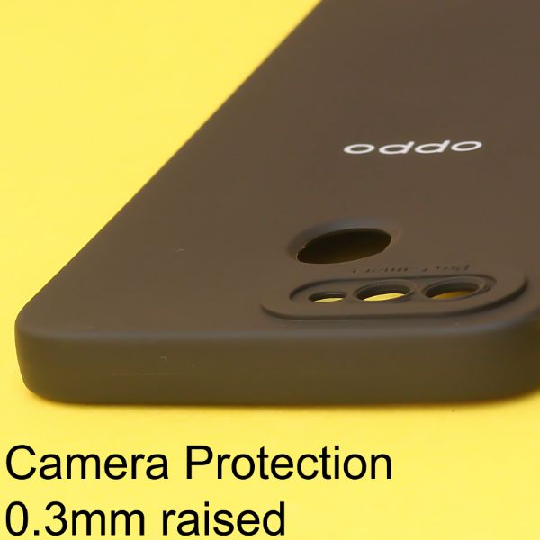Black Spazy Silicone Case for Oppo A5s