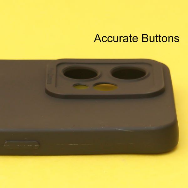 Black Spazy Silicone Case for Realme 9 pro